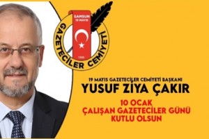 “Tüm Meslektaşlarımızın 10 Ocak Gazeteciler Günü’nü Kutluyorum”